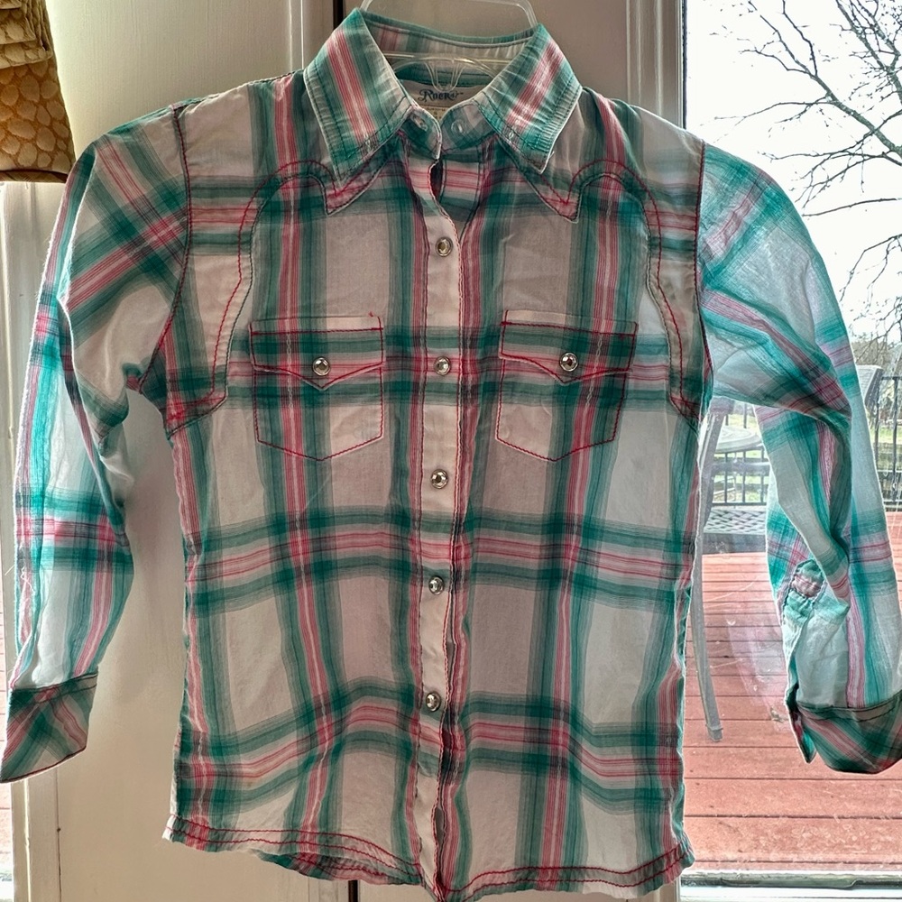 Girls Rock 47 Western Shirt Size Small